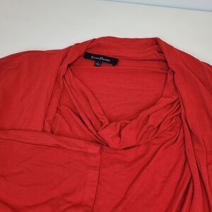 Evan-Picone, Red Top/Jacket Combo, Long Sleeve,‎ Size L
